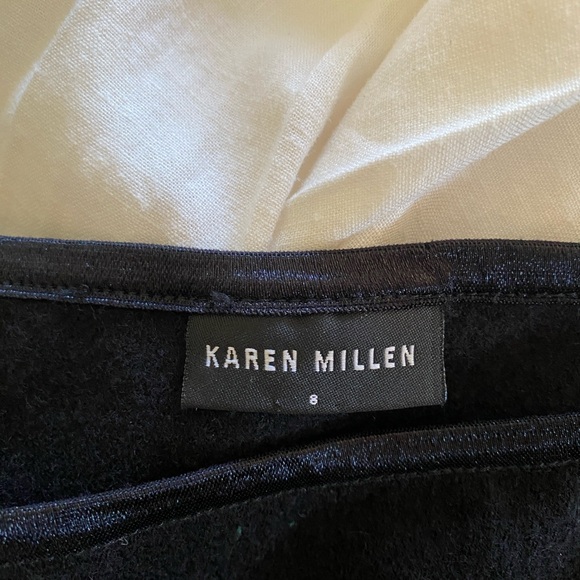 Karen Millen wool and sheepskin skirt. Size 8 UK, Size 4 US - Picture 4 of 4